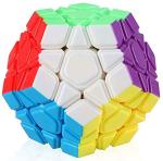 Kiditos Multicolor MoYu Meilong Cubing Classroom Professional Megaminx Cube Stickerless Speed Cube Magic Cube Puzzle