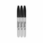 SHARPIE Black Fine Point Permanent Marker (Set of 3)