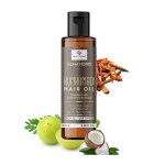 GLAM HERBS Herbal Kumkumadi Hair Oil 100ml | Infused with Amla, Manjistha, Sandalwood, Saffron | Hair Oil for Itchy Scalp Soothing, Hair Reviving | Repairs Split Ends, Reduces Breakage