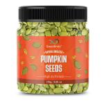 GreenFinity Raw & Unroasted Pumpkin Seeds - 250g | Immunity Booster and Fiber Rich Superfood | Rich Source of Omega 3 | Highly Nutritious Snack | Rich in Protein, Dietary Fibre, Zinc & Magnesium.