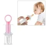Safe-o-kid Bpa Free Silicone Liquid Medicine Feederdropper With Box For Baby, Pink Pack of 1