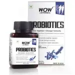 WOW Life Science Probiotics 20 Billion CFU (14 Probiotic Strains) 500mg - 30 Vegetarian Capsules