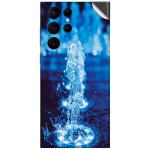 GADGETSWRAP Printed Vinyl Skin Sticker for Samsung Galaxy S22 Ultra - timelapse photography off water fountain