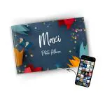 Frames Factory Photo Album Book, Album for photos collection, 4 inch x 6 inch size Photo collection album with taxture and design on Cover 1000 Photo Pockets