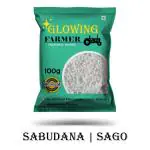 GLOWING FARMER Premium Sabudana | Sago | Tapioca | Saksak 100g