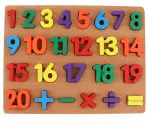 ShopiMoz Counting Numbers Boards - Math Learning Tools for Kids