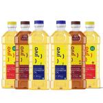Jivo Soyabean Oil, Mustard Oil and Sunflower Oil - 2 Ltr each Combo