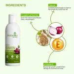 Herbasics Onion Shampoo with Onion and Plant Keratin for Hair Fall Control - 100ml