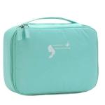 Oceanevo Mint Green Fabric Cosmetic Bag (Pack of 1)