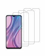 GADGETRONICS Redmi Mi 9, 9A, 9C, 9i, 9 Prime and 9 Power Transparent Tempered Glass Scratch Resistant and Anti Fingerprint Screen Protector
