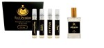Europa Products Ultimate Fragrance Experience! Gift Set: 4 Pocket Perfumes for Women & ATTRACTO 50ML for Men. Eau De Parfum Body Spray Attar Sampler Deodorant Cologne Perfumes Tester Unisex Combo Pack - Long Lasting Scents for Ladies Gents Girls & Boys