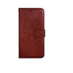 Mobiclonics Vintage Flip Cover For Samsung Galaxy S22 Ultra 5G - Brown