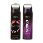 KELYN Deodorant Combo for Women, Body Spray - Perfume - Long Lasting Fragrance for Office Wear,, 400 ml