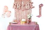 Festiko Bachelorette Party Decorations, Supplies Rose Gold