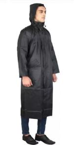 Mastership Black Raincoat - M