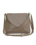 Leather Land Brown Leatherette Sling Bag