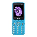 MTR Boss Dual Sim keypad Mobile Display 2.4 with 3000 mAh Battery, Storage Upto 32MB- Light blue