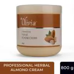 Olivia Professional Herbal Almond Facial Massage Cream 800g Moisturize Sensitive Skin