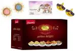 Chheda's - Golden Delight Hamper| Ideal For Gifting| Indian Sweets| Namkeen | Diwali Hamper - Pack of 1