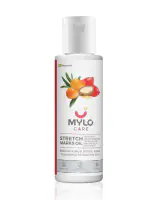 Mylo Care Stretch Marks Oil - with Sea Buckthorn, Rosehip, Argan & Coconut Oil - Vitamin E Oil for Scars & Stretch Mark Lightening - Natural Skin Care Solution for Pregnant Women - 100ml