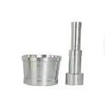 Liolis Aluminium Masher| okhli and musal/Kitchen Masher, Mortar and Pestle Set/Aluminium Masher/Khallad/khalbatta for Kitchen/Imam dasta/Spice Mixer (Pack of 2)