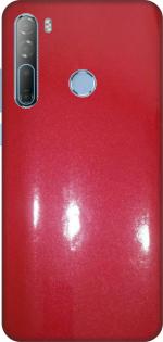 SRG INFOTECH Htc Desire 20 Pro Red Vinyl Mobile Skin