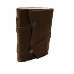 pranjals house Brown Leather Handmade Diary 100 Pages