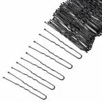 NOYONAA Women's Premium U Shaped Invisible Hair Pins for All Hair Types - Stylish U-Shaped Hairpins for Hairstyling (Pack of 1000)