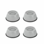 SURKHAMART Plastic Washer Dryer Anti Vibration Pads With Suction Cup Feet, Fridge Washing Machine Leveling Feet Anti Walk Pads Shock Absorber Furniture Lifting Base(4 Piece)