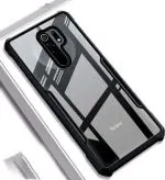 Hot Selling Back Cover for Mi Redmi 9 Prime |Transparent | Black | Grip Case