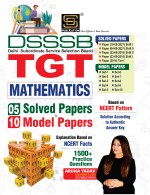 Dsssb Tgt Mathematics Solved And Model Papers (English Medium)