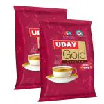 C. SOMABHAI's Uday Gold CTC Dust Tea - 2kg, Unique Blend of Assam and Dooars CTC Black Tea Powder - Kadak, Aromatic & Strong Chai Patti