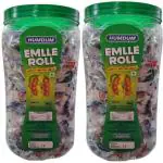 CHASKA BITE HUMDUM EMLEE ROLL Khatti Meethi candy Pack of 2 Tamarind Flavor Candy
