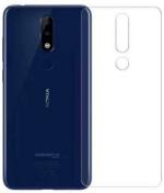 ISHANGEL Back Screen Guard for NOKIA 5.1 PLUS, Gorilla Hammer Proof, flexible fiber unbreakable Screen Protector, [Not a Tempered Glass] (Pack of 1)