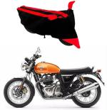 RONISH Two Wheeler Cover for Royal Enfield (Interceptor 650, Black, Red)