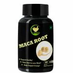 FIJ AYURVEDA Maca Root Extract Capsule Dietary Supplement for Men & Women - 500mg 60 Capsules