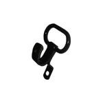 Guance Black Bike Pillion Holder Hook Universal for All Bikes