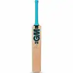 GM Neon 101 Kashmir Willow Cricket Bat for Leather Ball |Full Size | Light Weight| Free Cover| (1601068)
