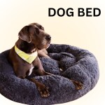 Zexsazone Soft and Comfortable Washable Orthopedic Large Dog Bed - Black (L Size) pet bed