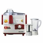 Baltra Master Dlx 500Watt Juicer Mixer Grinder white (ISI Certified, 2year warranty)