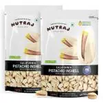 Nutraj California Roasted & Salted Pistachios 250 g(PACK OF 2)