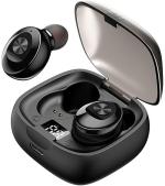 Kabeer Enterprises Black Exclusive Edition Xg08 Tws Bluetooth Earphone Touch Control Dual Led N2 Bluetooth Headset