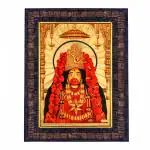 Hawai Gold Plated Maa Tara Wall Hanging Religious Photo Frame for Worship Use SFDI00562BLKFRM