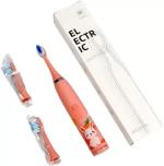 Villwin Electric Toothbrush for Kids, Adults, 1 Extra Bristle Head,Free AA Battery,Pouch Electric Toothbrush (Pink)