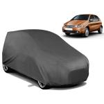 Riderscart All Weather (Season) Waterproof Sun Hail UV Snow Dust Protection Full Exterior Car Body Cover with buckle belt for Tata Indica M-3 (Triple Stitched, Grey Matte)