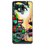 instyler LG G7 Thinq PRINTED MOBILE SKIN STICKER DECAL LAMINATION (PERFECT FIT/ONLY BACK/MATTE FINISH)