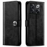 Jotech Button Flip Cover for 1+ OnePlus 10T 5G - Black