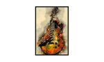 Divinedesigns Multicolor Vinyl Guitar Boy Poster - 13 X 19 Inch