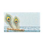 Fonsie laser cut pracock design cash envelopes for gifting money on wedding gift , baby shower gift , shagun, family gatherings with name space pack of 10