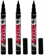 SMIETRZ 36H Eyeliner 3 waterproof (pack of- 3 ) 3 ml 3 ml Black